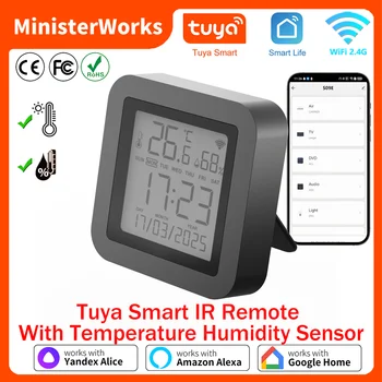 알리익스프레스 추천 2026년 상품 모음,알리 인기 상품 빠르게 알아봅시다. - Tuya 스마트 범용 IR 리모컨 온도 습도 센서